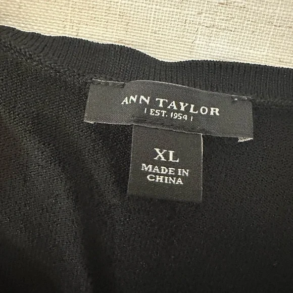 Ann Taylor Black Blouse - Picture 5 of 9